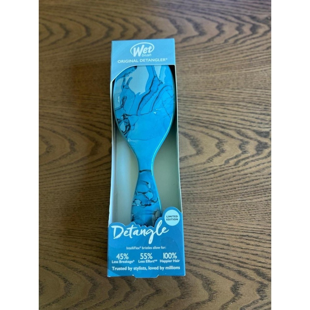 Wet Brush Original Detangler Artic Blue New